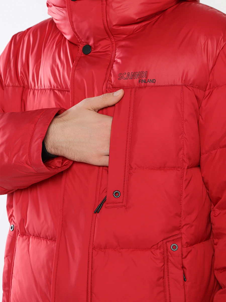 Куртка стеганая на утеплителе SUSTANS by DUPONT SORONA с капюшоном